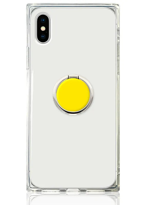 Yellow Adhesive Phone Ring Stand