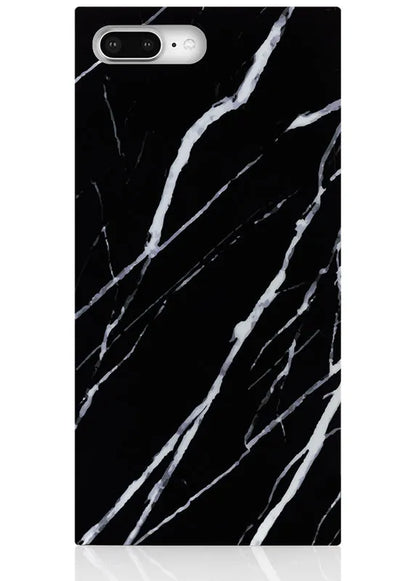 SQUARE® Black Marble iPhone Case