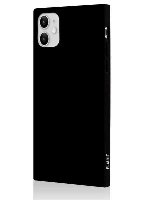 SQUARE® Black Patent iPhone Case