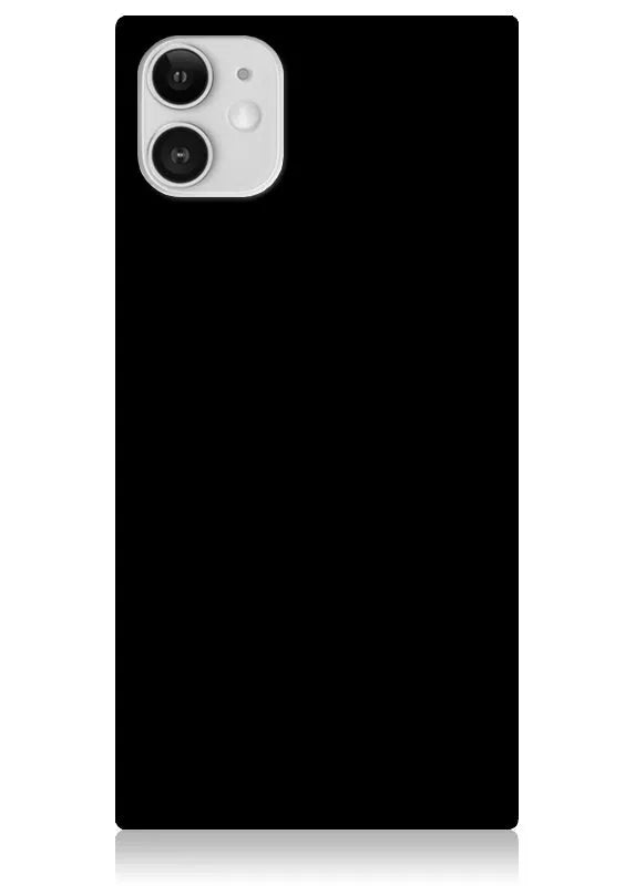 SQUARE® Black Patent iPhone Case