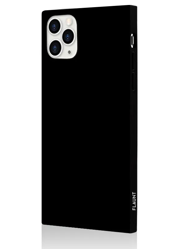 SQUARE® Black Patent iPhone Case