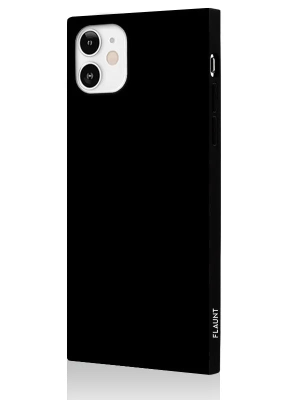 SQUARE® Black Patent iPhone Case