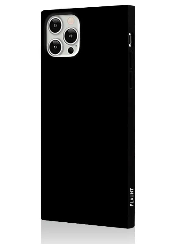 SQUARE® Black Patent iPhone Case