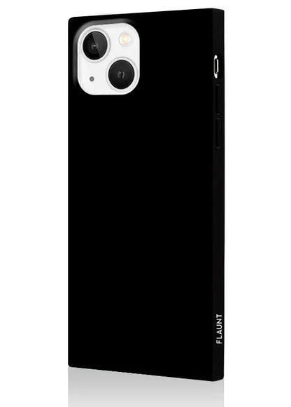 SQUARE® Black Patent iPhone Case