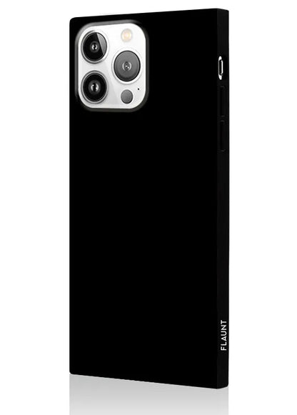 SQUARE® Black Patent iPhone Case