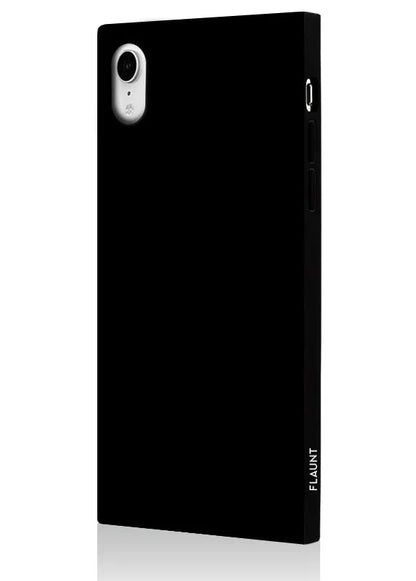 SQUARE® Black Patent iPhone Case