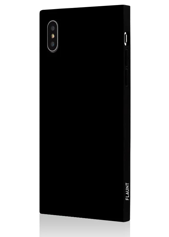 SQUARE® Black Patent iPhone Case