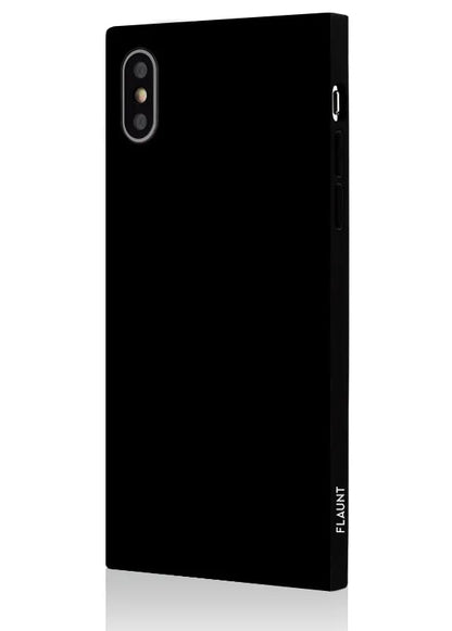 SQUARE® Black Patent iPhone Case
