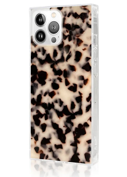 SQUARE® Blonde Tortoise Shell iPhone Case
