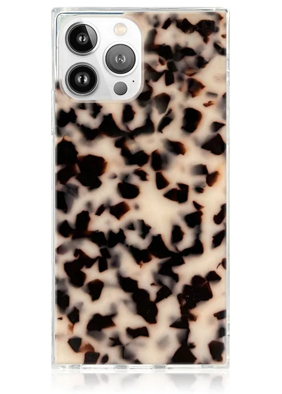 SQUARE® Blonde Tortoise Shell iPhone Case