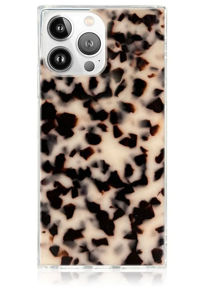 SQUARE® Blonde Tortoise Shell iPhone Case