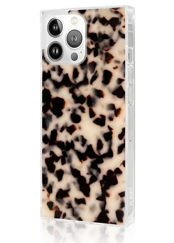 SQUARE® Blonde Tortoise Shell iPhone Case