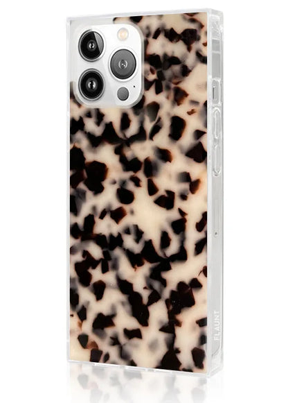 SQUARE® Blonde Tortoise Shell iPhone Case