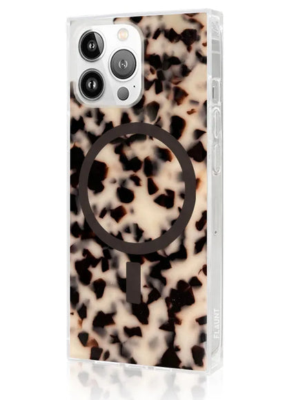 SQUARE® Blonde Tortoise Shell iPhone Case