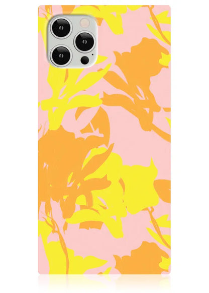 SQUARE® Blush Blossom iPhone Case