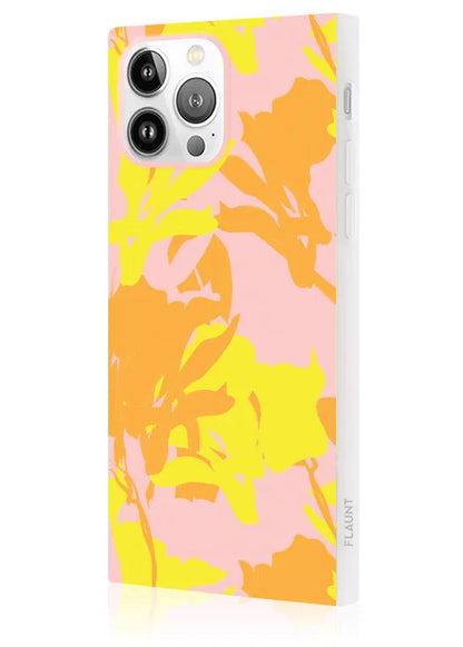 SQUARE® Blush Blossom iPhone Case