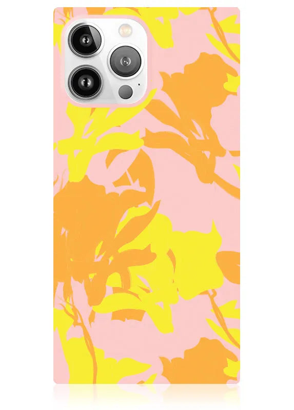 SQUARE® Blush Blossom iPhone Case
