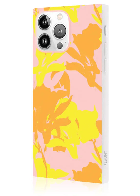 SQUARE® Blush Blossom iPhone Case
