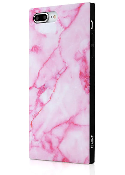 SQUARE® Pink Marble iPhone Case