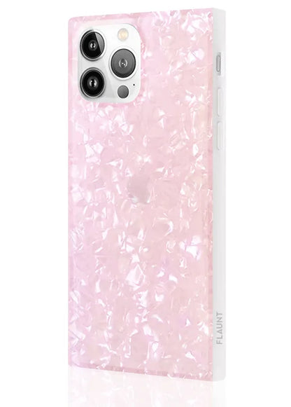 SQUARE® Blush Pearl iPhone Case