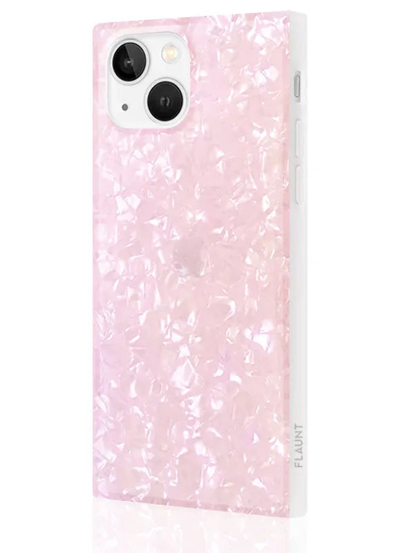 SQUARE® Blush Pearl iPhone Case