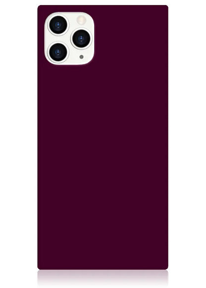 SQUARE® Burgundy iPhone Case