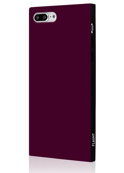 SQUARE® Burgundy iPhone Case