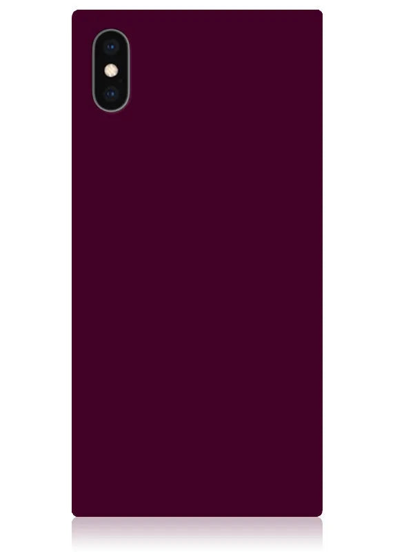 SQUARE® Burgundy iPhone Case