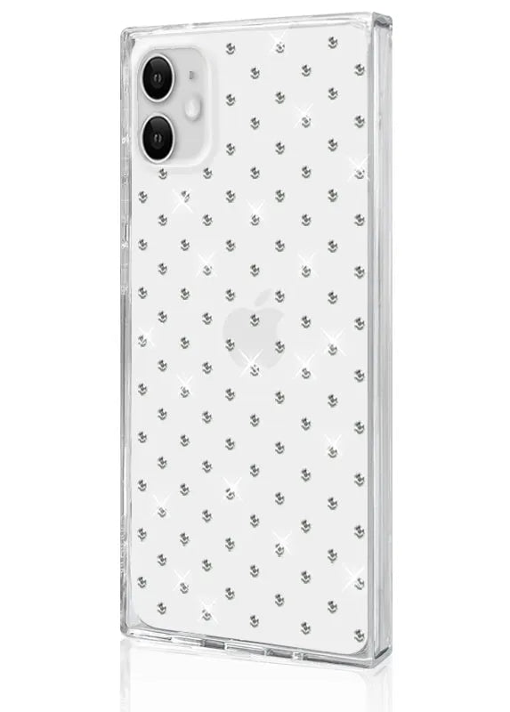 SQUARE® Crystal Rhinestone iPhone Case