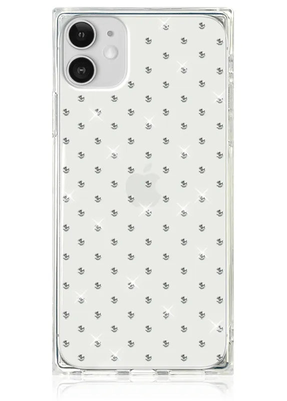 SQUARE® Crystal Rhinestone iPhone Case
