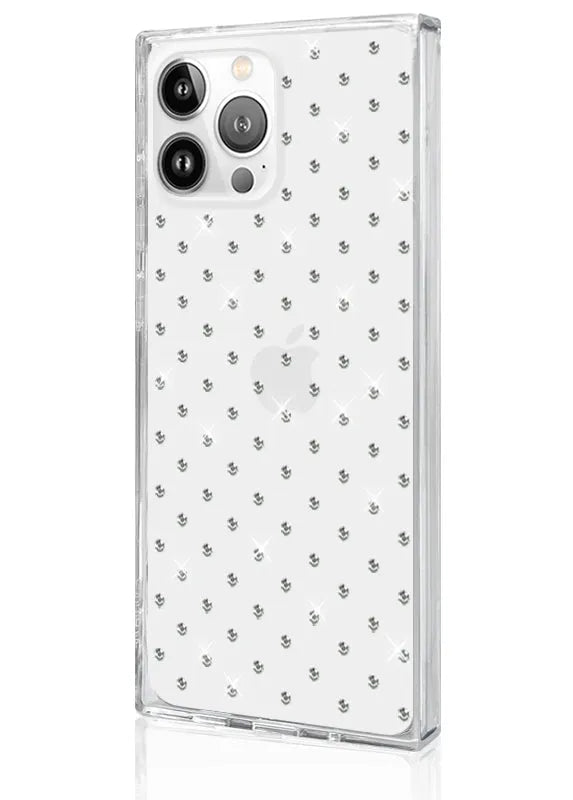 SQUARE® Crystal Rhinestone iPhone Case