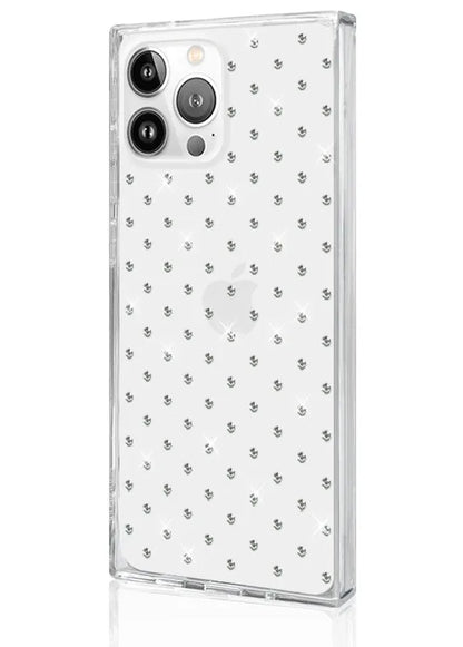 SQUARE® Crystal Rhinestone iPhone Case