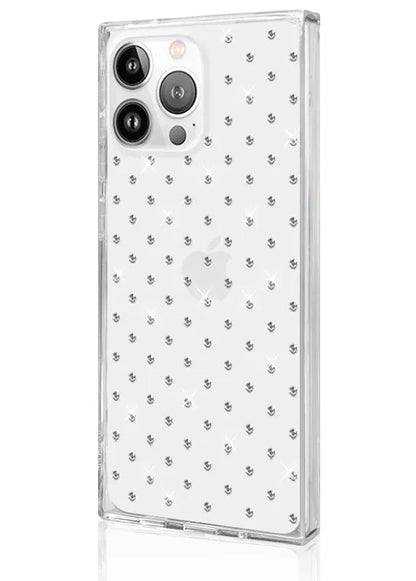 SQUARE® Crystal Rhinestone iPhone Case