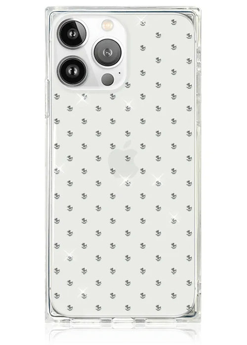 SQUARE® Crystal Rhinestone iPhone Case