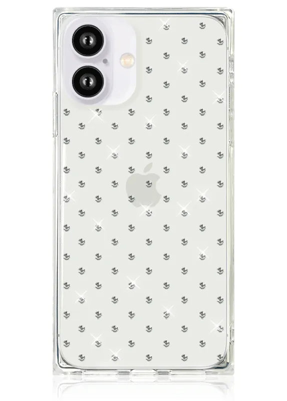SQUARE® Crystal Rhinestone iPhone Case