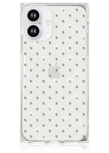 SQUARE® Crystal Rhinestone iPhone Case