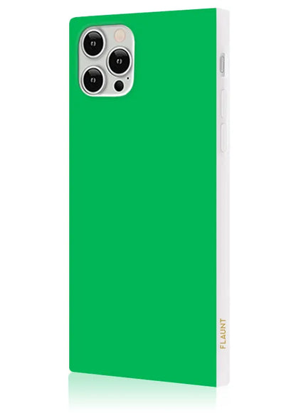 SQUARE® Emerald Green iPhone Case