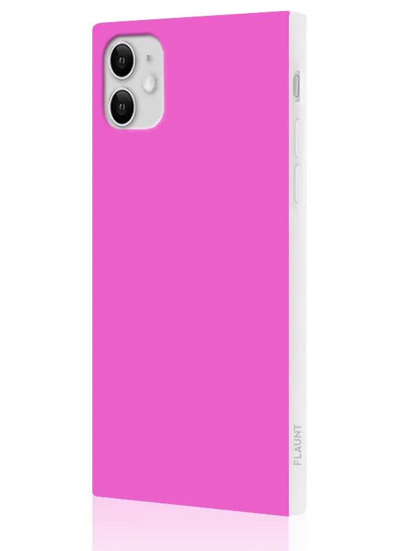 SQUARE® Fuchsia iPhone Case