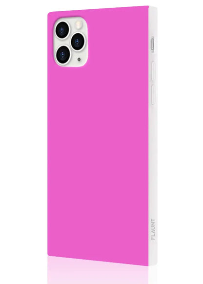 SQUARE® Fuchsia iPhone Case