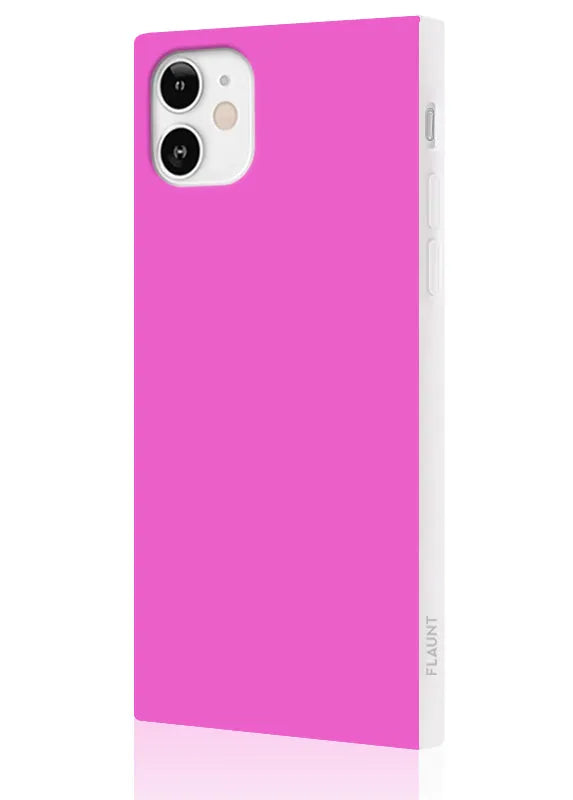 SQUARE® Fuchsia iPhone Case