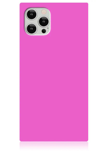 SQUARE® Fuchsia iPhone Case