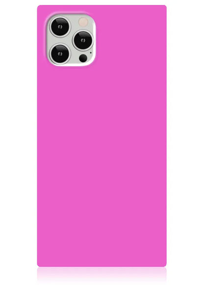 SQUARE® Fuchsia iPhone Case