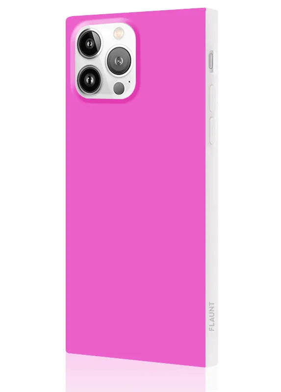 SQUARE® Fuchsia iPhone Case