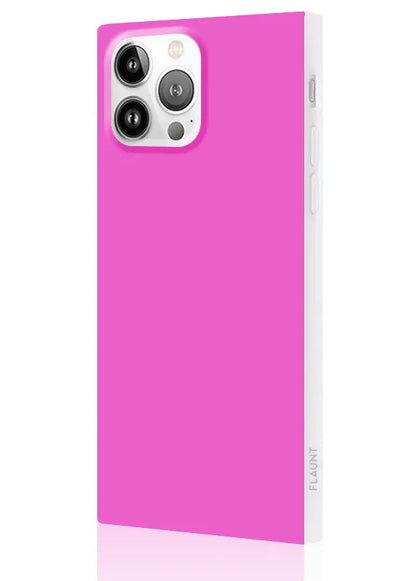 SQUARE® Fuchsia iPhone Case