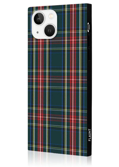SQUARE® Green Plaid iPhone Case