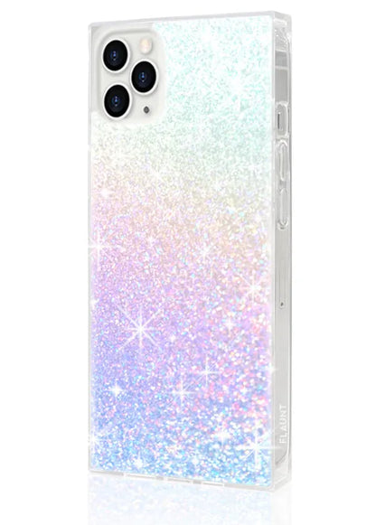 SQUARE® Iridescent Glitter iPhone Case