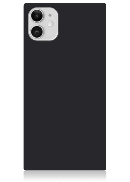 SQUARE® Matte Black iPhone Case