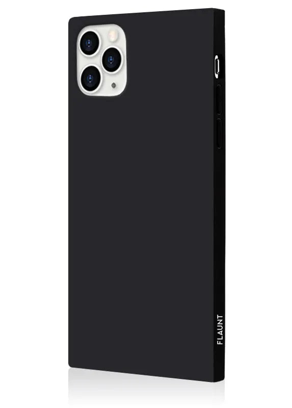 SQUARE® Matte Black iPhone Case