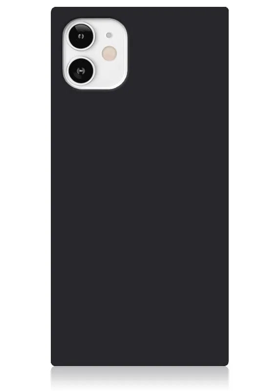 SQUARE® Matte Black iPhone Case