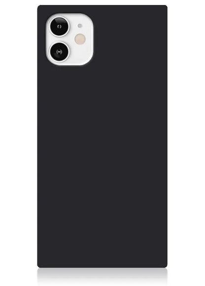 SQUARE® Matte Black iPhone Case